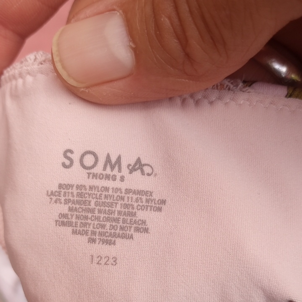 Soma Vanishing Tummy, High Waisted Thong Set - Picture 6 of 8